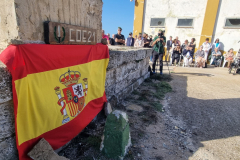 HOMENAJE al Cnel. SOPRANIS EN TARIFA